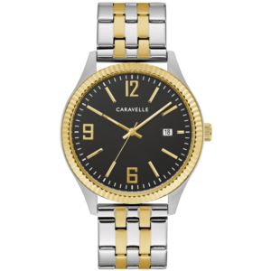 Men%27s+Dress+Two-Tone+Stainless+Steel+Watch+Box+Set+w%2F+Bracelet