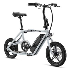 Schwinn+Twister+Foldable+Compact+Electric+Bike+Inch+Wheel+Fog+Grey