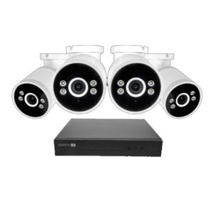 AdvancedX+K+NVR+Security+System+TB+w+Spotlight+Bullet+IP+Cameras
