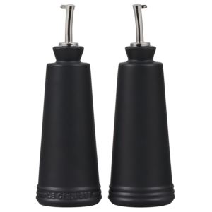 Le+Creuset+Signature+Oil+%26+Vinegar+Set+%2810oz.+Each%29+-+Licorice