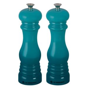 Le+Creuset+Petite+Salt+and+Pepper+Mill+Set+-+Shallot