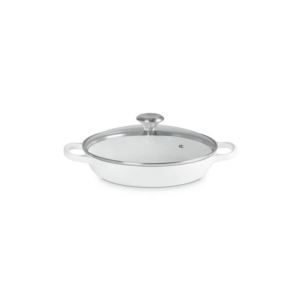 Le+Creuset+2.25Qt.+Signature+Baiser+with+Glass+Lid+-+White