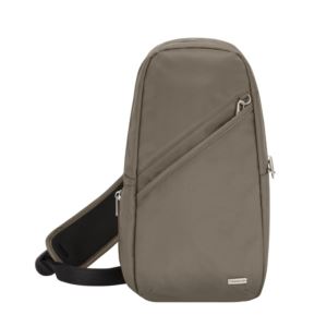 Classic+Anti-Theft+Sling+Bag+Nutmeg