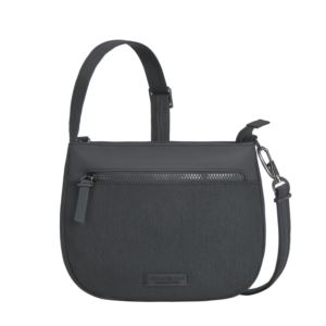 Metro+Anti-Theft+Saddle+Crossbody+Gray+Heather