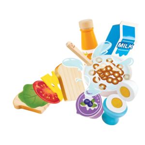 Delicious+Wooden+Breakfast+Playset+Ages+3%2B+Years
