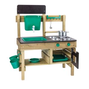 Wooden+Outdoor+Kitchen+Playset+w%2F+Accessories+Ages+3%2B+Years