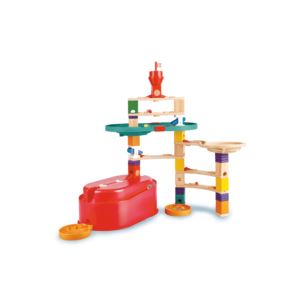 Quadrilla+Stack+Track+Buicket+Wooden+Marble+Builder+Set