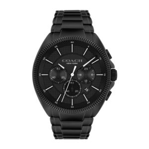 Men%27s+Jackson+Chronograph+Black+IP+Stainless+Steel+Watch+Black+Dial