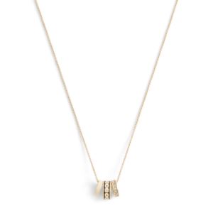 Signature+Enamel+Rondell+Necklace+GoldTone