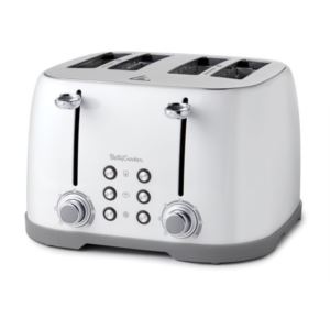 Betty+Crocker+4-Slice+Toaster-White
