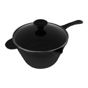 3qt+Pre-Seasoned+Cast+Iron+Saucepan+w%2F+Lid