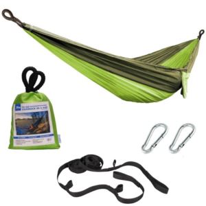 Bliss+Xl+Camping+Hammock+In+A+Bag++W%2FCaribeaners+And+Straps