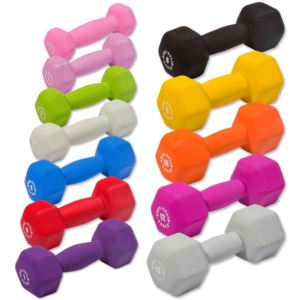 Neoprene+Dumbbell+Set%2C+1-15Lbs+Pairs