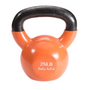 Vinyl+Coated+Kettlebell+25+Lbs.