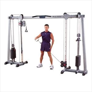 Deluxe+Cable+Crossover+-+%282%29+160+Lb+Weight+Stacks