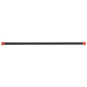 15Lb+Red+Padded+Weighted+Bar+-+Grip+Diameter+1.20%22