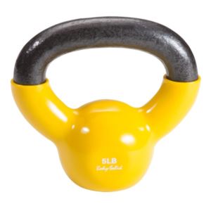 Vinyl+Coated+Kettlebell+5+Lbs.