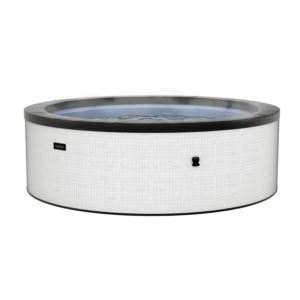 Tahoe+Round+Person+Eco+Foam+Spa+Pebble+White