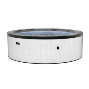 Tahoe+Round+Person+Eco+Foam+Spa+Pebble+White