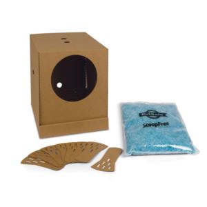 Disposable+Litter+Box+w%2F+Crystal+Litter