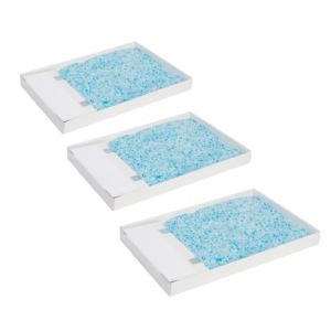 ScoopFree+Disposable+Crystal+Litter+Tray+-+3-Pack+Blue