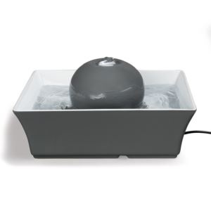 Drinkwell+Seascape+Pet+Fountain+Gray