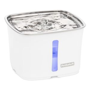 Viva+64oz+Stainless+Steel+Pet+Fountain