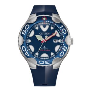 Men%27s+Promaster+Dive+Eco-Drive+Dark+Blue+Strap+Watch+Dark+Blue+Dial