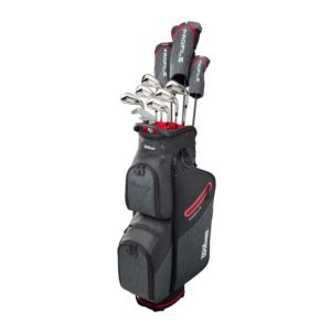 Senior+Profile+Complete+Golf+Set+w%2F+Cart+Bag+Right+Handed