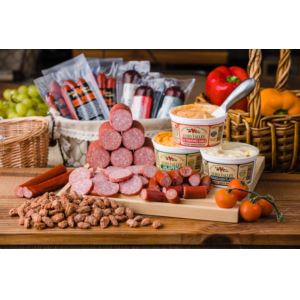 Sausage+%26+Cheese+w%2F+Gourmet+Almonds+19pc+Feast+Set