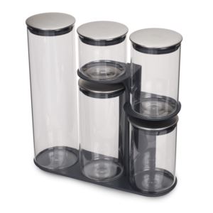 Podium+100+5pc+Glass+Storage+Set+w%2F+Stand