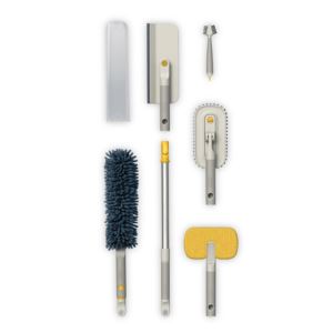 CleanTech+6pc+Deep+Cleaning+Set+w%2F+Extension+Pole