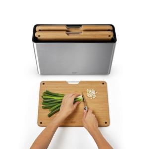 Folio+Steel+3pc+Bamboo+Cutting+Board+Set
