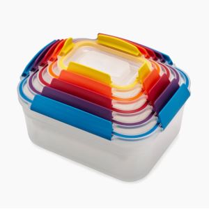 10pc+Nest+Lock+Multi-Color+Container+Set