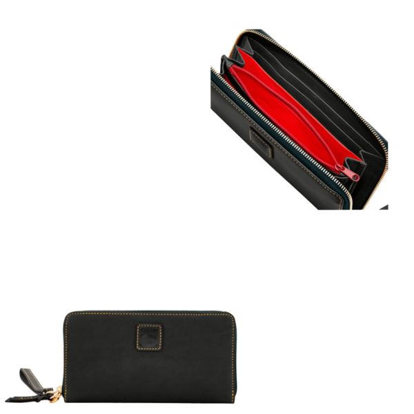 Florentine large zip around hot sale wristlet