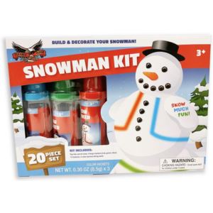 Flexible+Flyer+Build+a+Snowman+Kit+Snow+Art+Markers+Kids+Winter+Toy+Decorate+Set