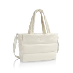 Heys+The+Puffer+Travel+Tote+Off+White
