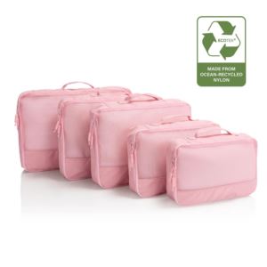 Heys+Ecotex+Packing+Cube+pc+Set+Pink+Sand