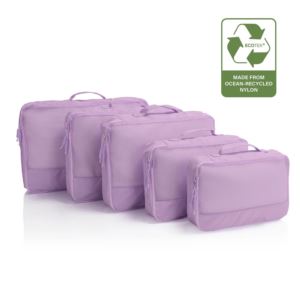 Heys+Ecotex+Packing+Cube+pc+Set+Lilac+Blossom