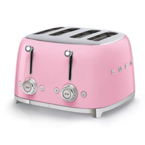 4+Slice+4+Slot+Toaster+Pink