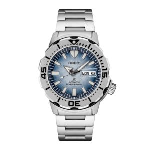 Men%27s+Prospex+Save+the+Ocean+Special+Edition+Silver+SS+Watch+Blue+Dial