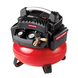 1.1+HP+6+Gallon+Portable+Electric+Pancake+Air+Compressor