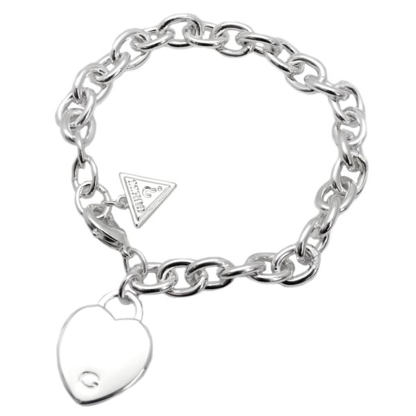 Classic Heart Charm Bracelet - Silver