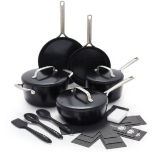 GP5+Infinite8+14pc+Ceramic+Nonstick+Cookware+Set