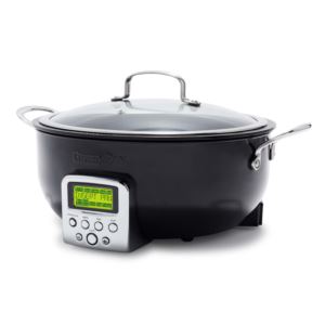6qt+Essential+Electric+Smart+Ceramic+Nonstick+Skillet+Black