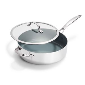 Valencia+Pro+5qt+Stainless+Steel+Nonstick+Saute+Pan+w%2F+Lid