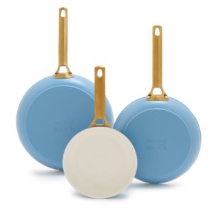 Reserve+Ceramic+pc+Nonstick+Fry+Pan+Set+Sky+Blue