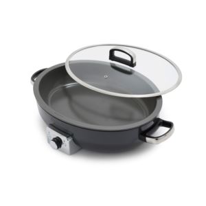 Elite+qt+Oval+Electric+Skillet+Graphite