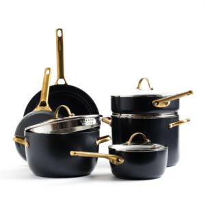 Reserve+Ceramic+Nonstick+10pc+Cookware+Set+Black