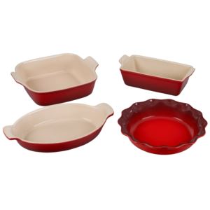 pc+Heritage+Stoneware+Bakeware+Set+Cerise